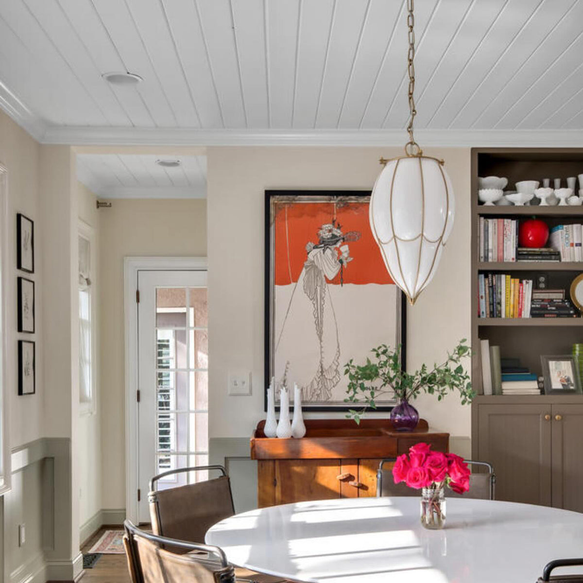 Art Handmade Glass Margolis Large Pendant