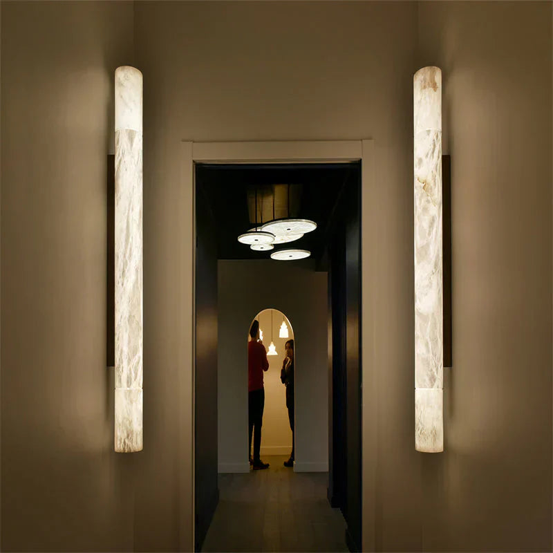 Venus Modern Alabaster Wall Sconce 3'' 4.7''