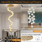 Cube Alabaster Square Pendant Lights
