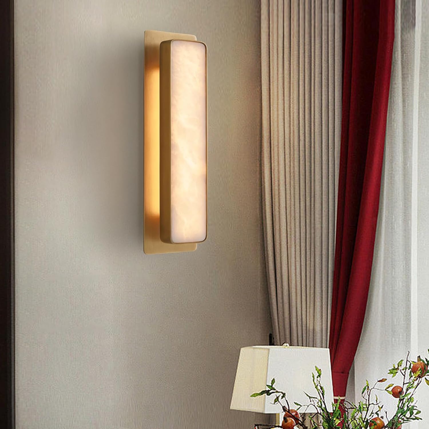 Brass Wall Sconce