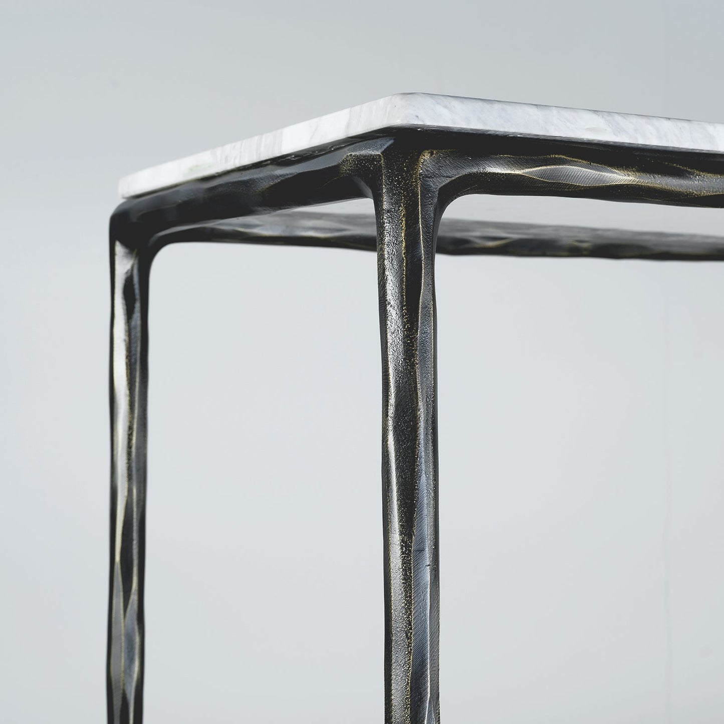 Thaddeus Rectangle Marble Console Table 60" 72"