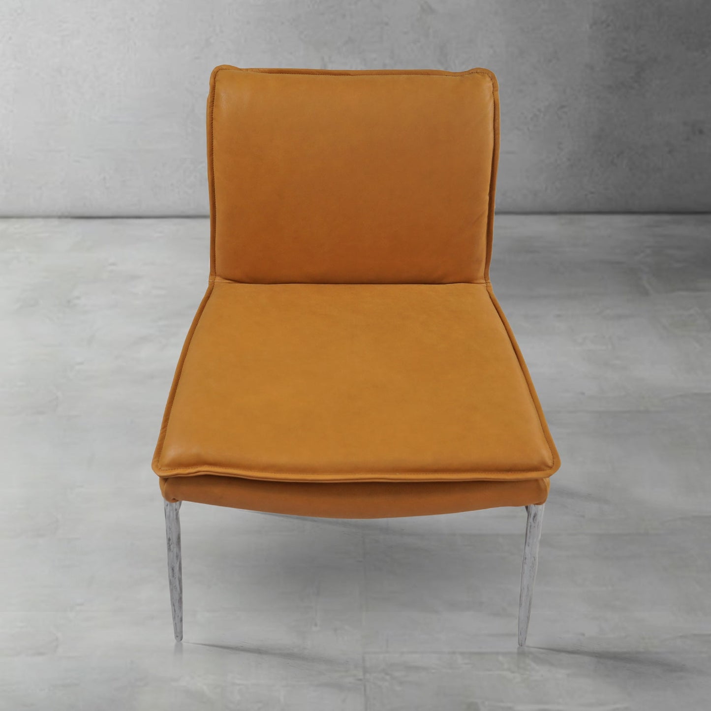 Thaddeus Vintage Leather Dining Chair