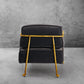 Thaddeus Gray Velvet Armchair