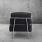 Thaddeus Gray Velvet Armchair