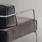 Thaddeus Gray Velvet Armchair