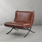 Thaddeus Vintage Leather Lounge Chair