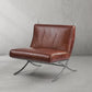 Thaddeus Vintage Leather Lounge Chair