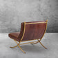Thaddeus Vintage Leather Lounge Chair
