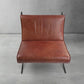 Thaddeus Vintage Leather Lounge Chair