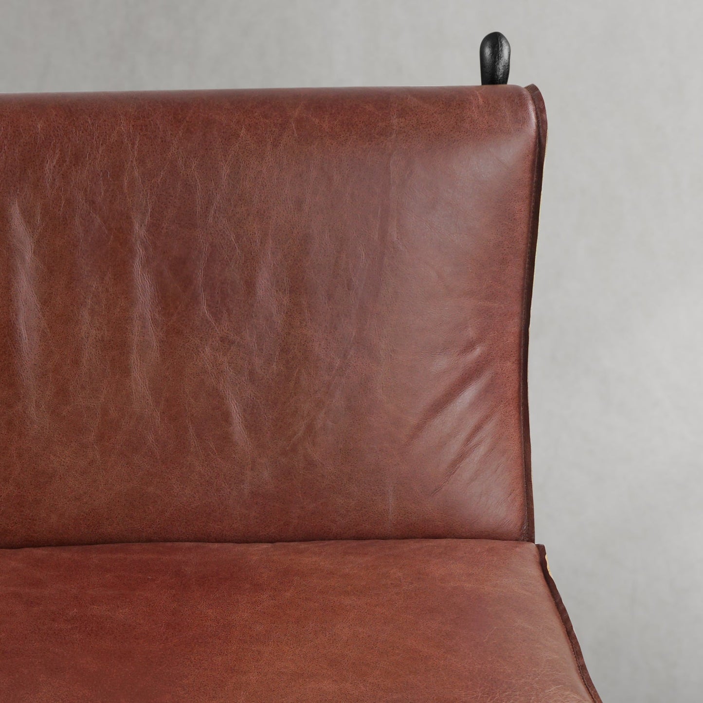 Thaddeus Vintage Leather Lounge Chair