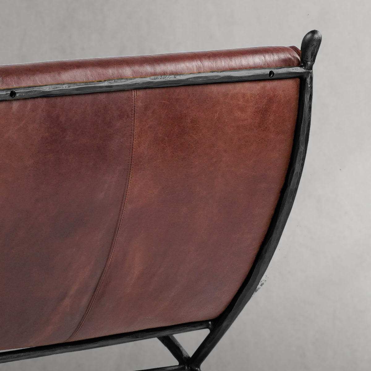 Thaddeus Vintage Leather Lounge Chair