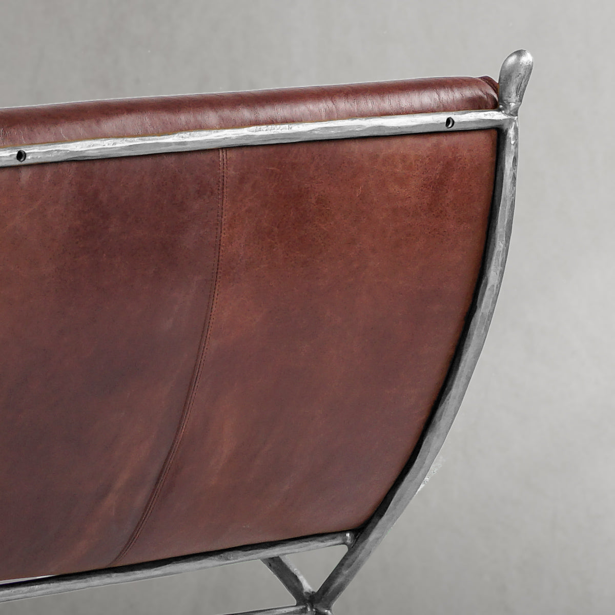 Thaddeus Vintage Leather Lounge Chair