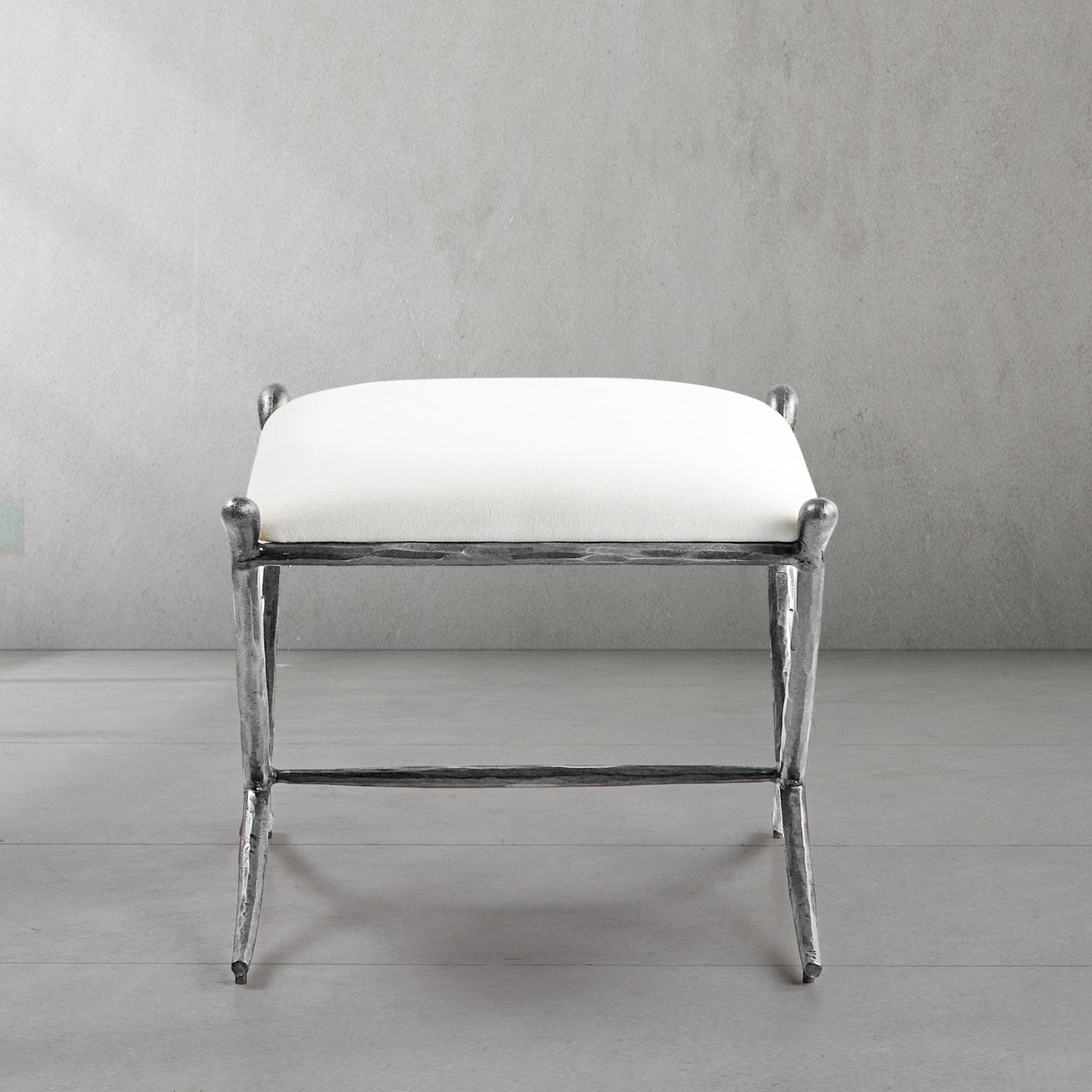 Thaddeus Horn Fabric Base Stool