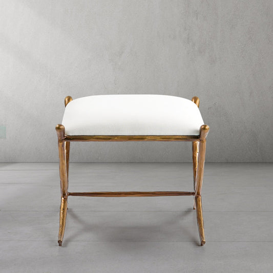 Thaddeus Horn Fabric Base Stool