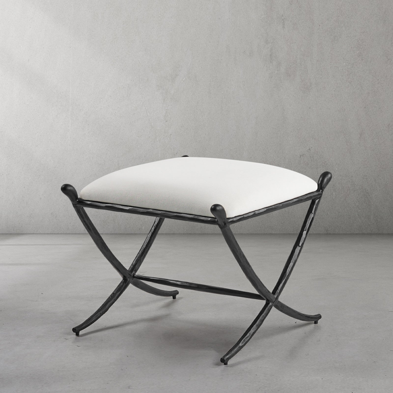 Thaddeus Fabric Base Stool