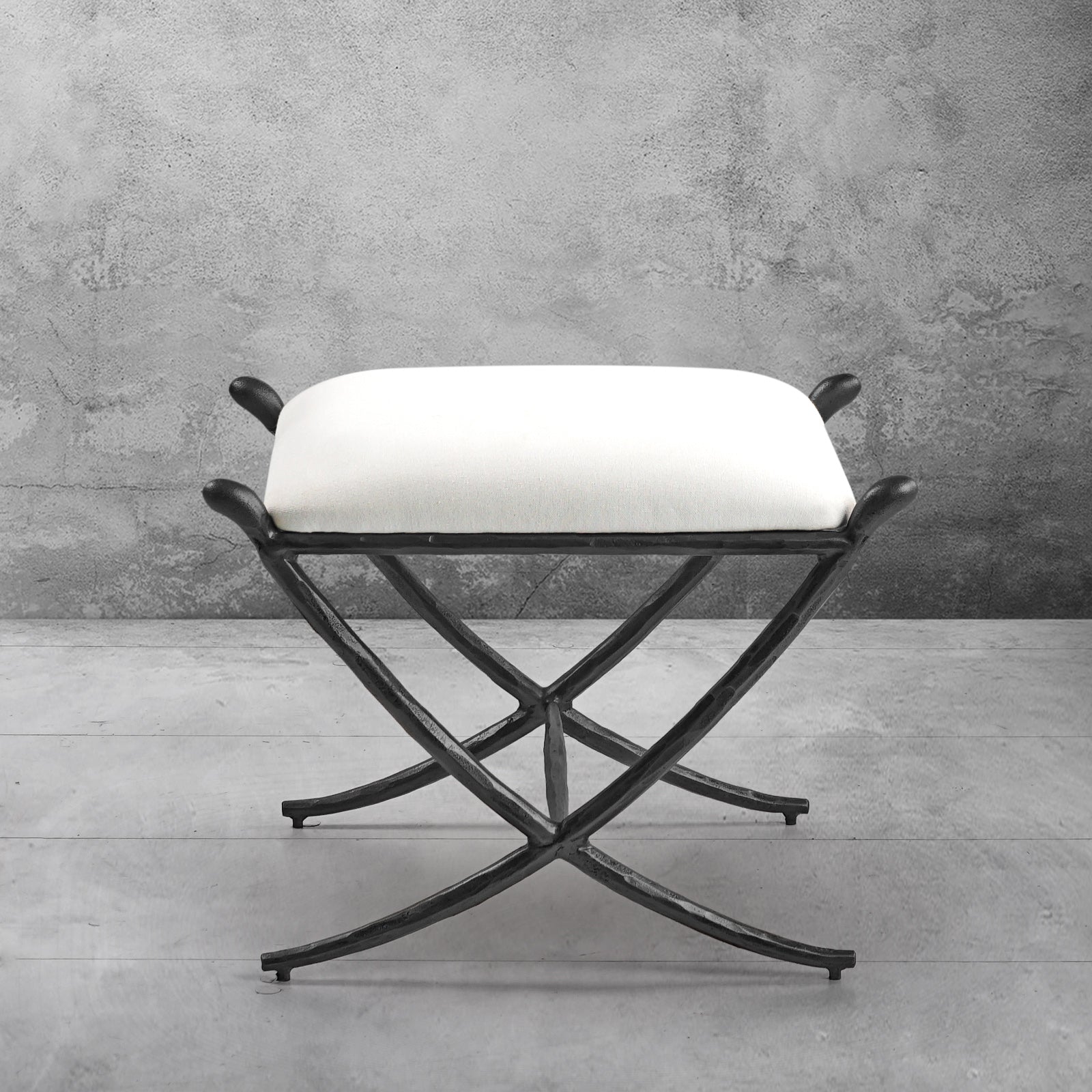 Thaddeus Fabric Base Stool