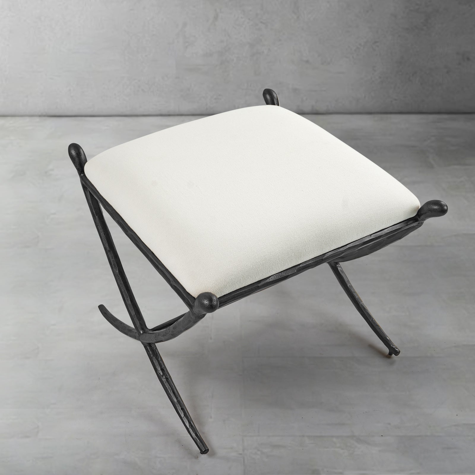 Thaddeus Fabric Base Stool