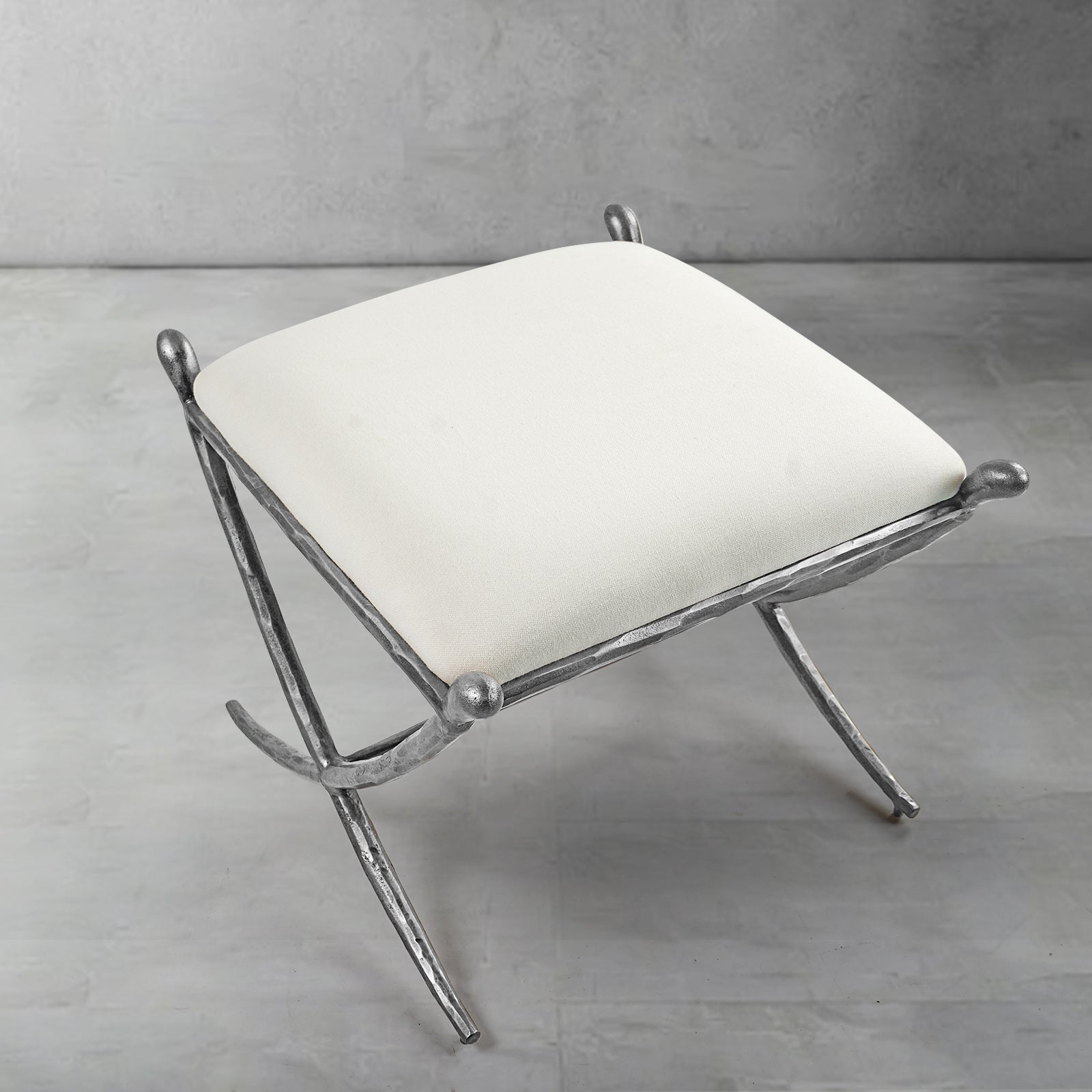 Thaddeus Fabric Base Stool