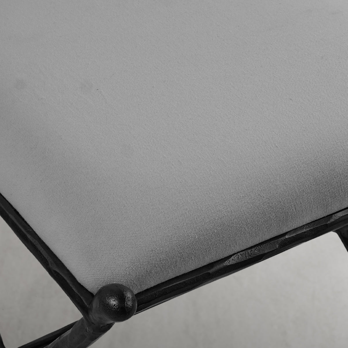 Thaddeus Horn Fabric Base Stool