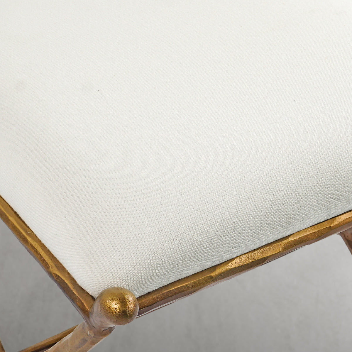 Thaddeus Horn Fabric Base Stool