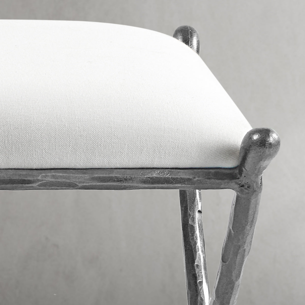 Thaddeus Horn Fabric Base Stool