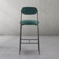 Thaddeus Green Fabric Bar Stool