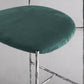 Thaddeus Green Fabric Bar Stool