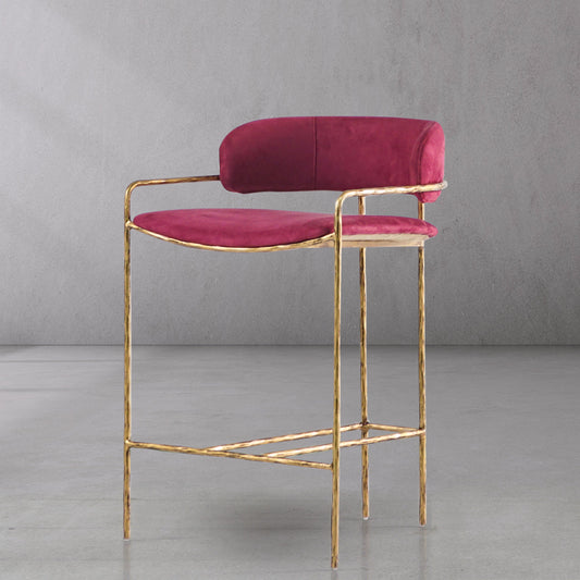 Thaddeus Vintage Armrest Bar Chair