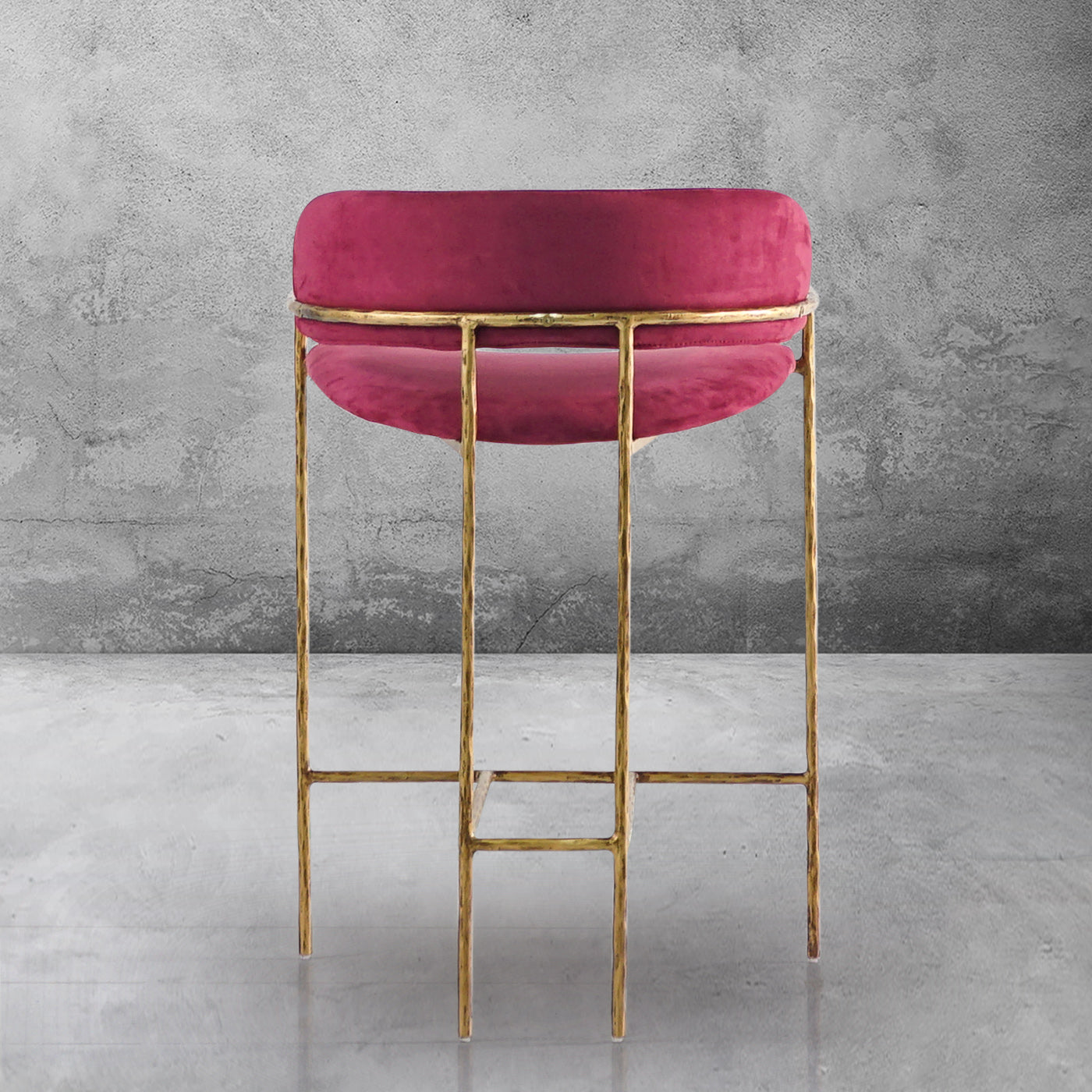 Thaddeus Vintage Armrest Bar Chair