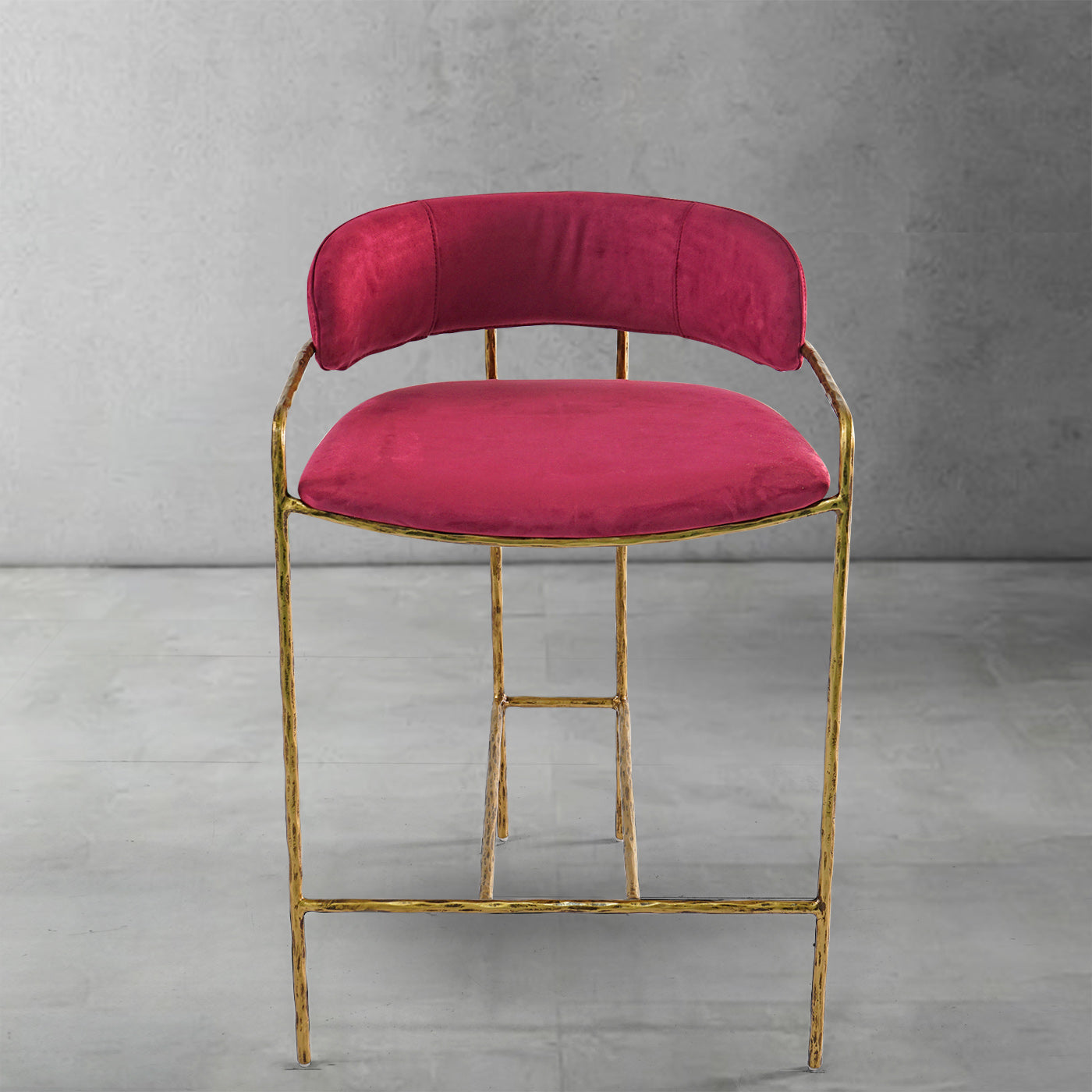 Thaddeus Vintage Armrest Bar Chair