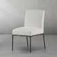 Thaddeus Minimalist Fabric Dining Chair