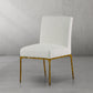 Thaddeus Minimalist Fabric Dining Chair