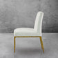 Thaddeus Minimalist Fabric Dining Chair