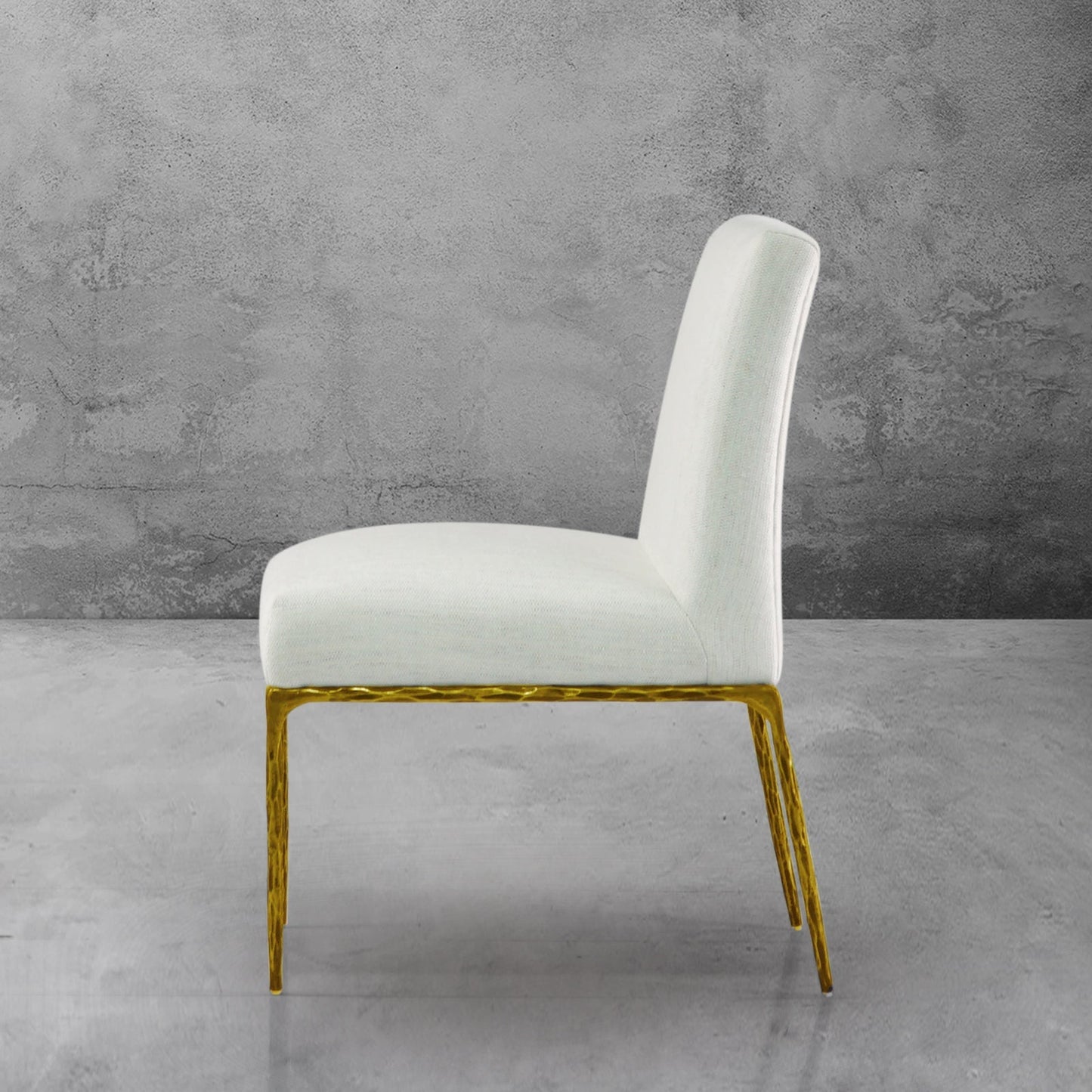 Thaddeus Minimalist Fabric Dining Chair