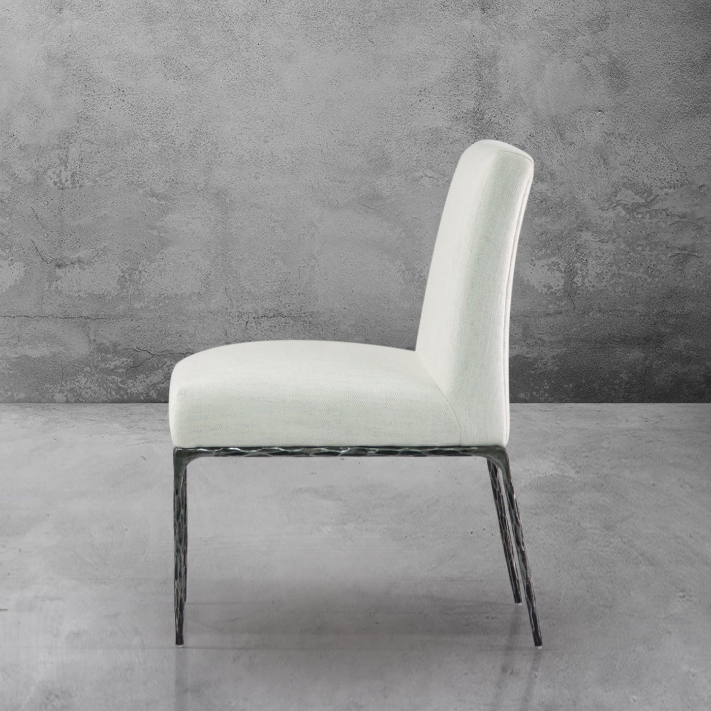 Thaddeus Minimalist Fabric Dining Chair