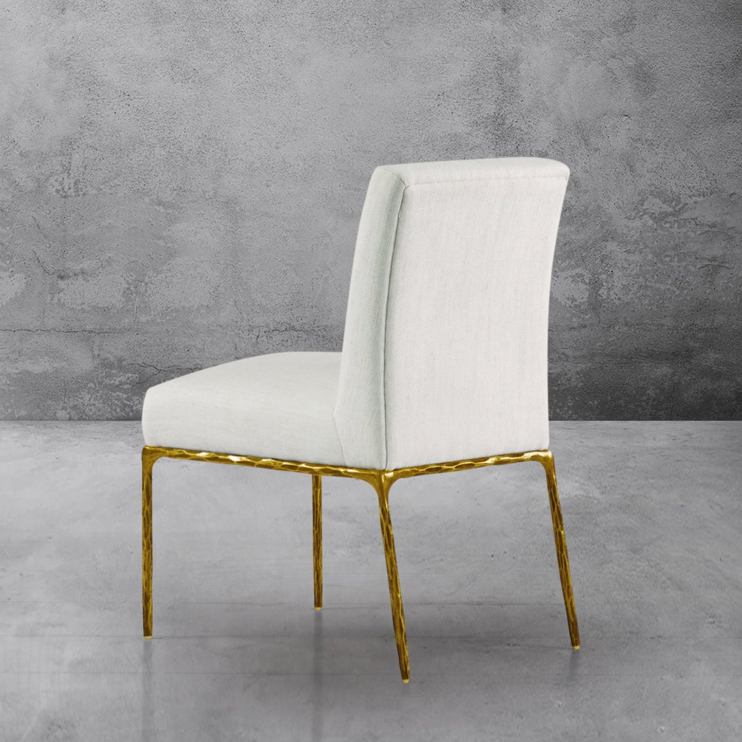 Thaddeus Minimalist Fabric Dining Chair