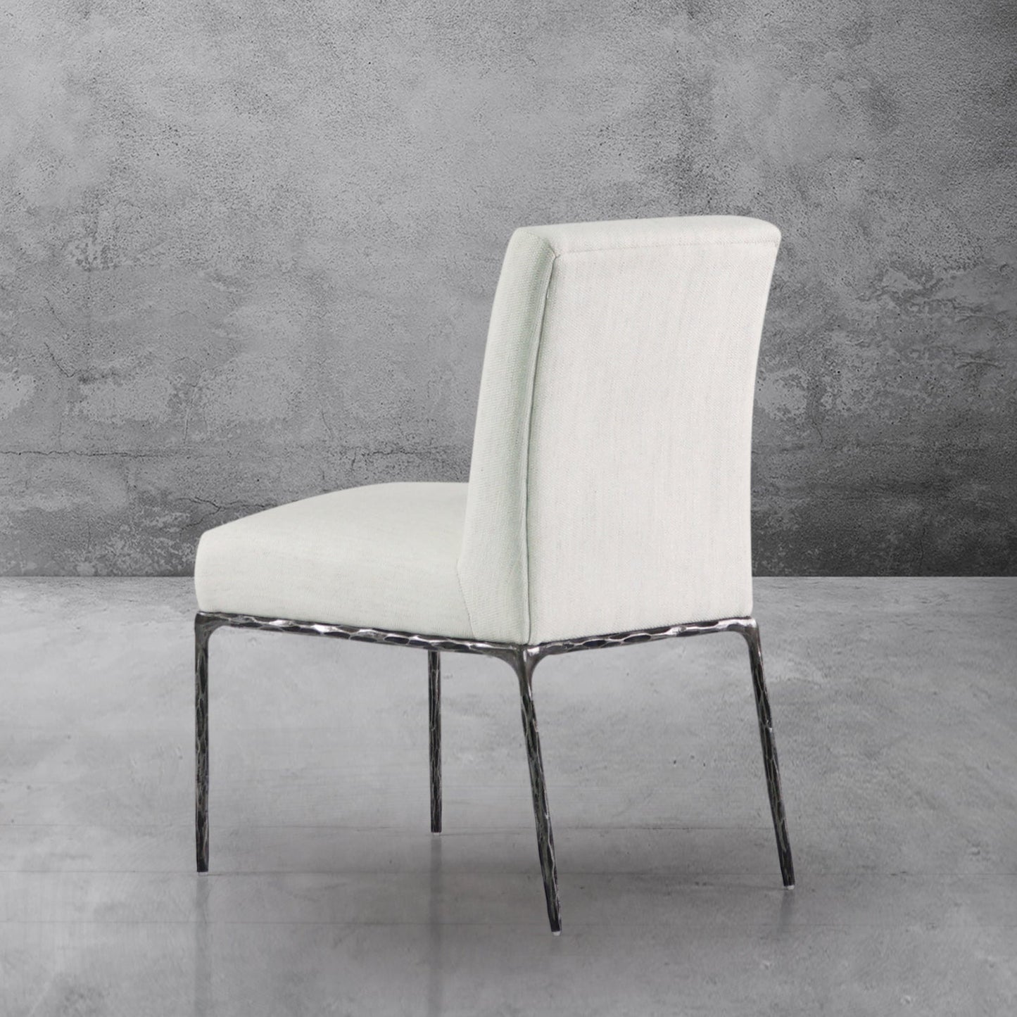 Thaddeus Minimalist Fabric Dining Chair