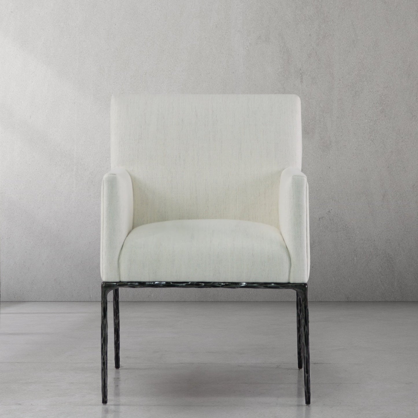 Thaddeus Track Fabric Lounge Armchair