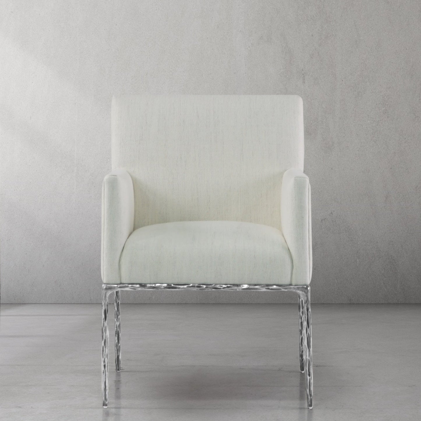 Thaddeus Track Fabric Lounge Armchair