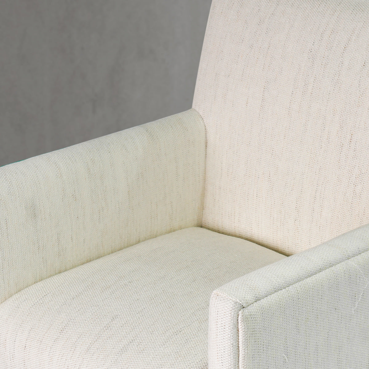 Thaddeus Track Fabric Lounge Armchair