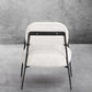 Thaddeus White Pure Wood Handrail Chair