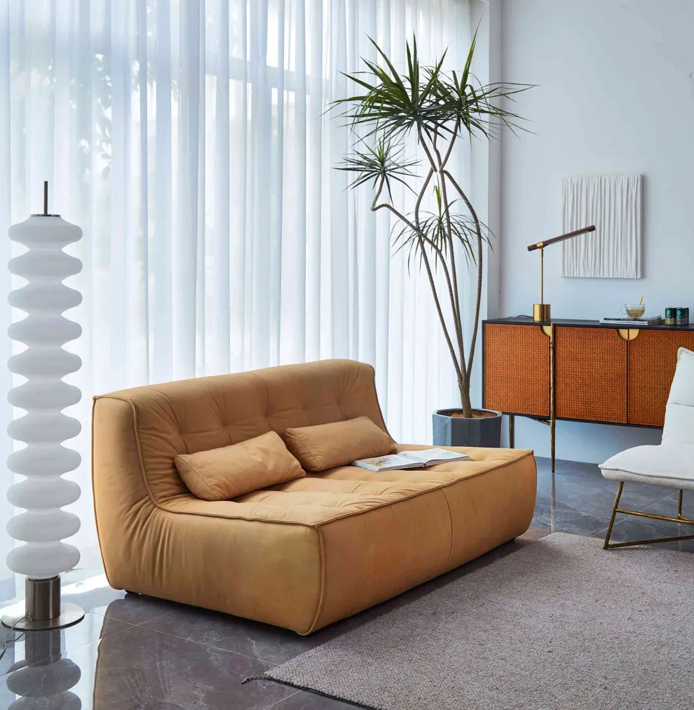 Thaddeus Metal Frame Rattan Long Side Cabinet