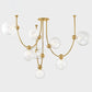 Art Spherical Glass Astraia Chandelier