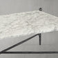 Thaddeus Square Horn Marble Coffee Table 39" 50"
