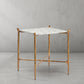 Thaddeus Square Marble Side Table