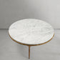 Thaddeus Marble Round Coffee Table 3 Table Legs 35"