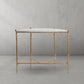 Thaddeus Horn Semi-Circle Marble Console Table