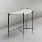 Thaddeus Horn Semi-Circle Marble Console Table