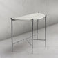 Thaddeus Horn Semi-Circle Marble Console Table
