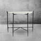 Thaddeus Horn Semi-Circle Marble Console Table